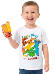 Character White Numberblocks Play And Count T-Shirt - Image 3 of 6