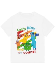 Character White Numberblocks Play And Count T-Shirt - Image 5 of 6