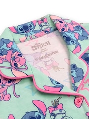 Character Green Disney Lilo & Stitch Short Button Up Pyjamas - Image 6 of 11