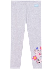 Character Pink Peppa Pig Leggings 3 Pack - Image 7 of 9