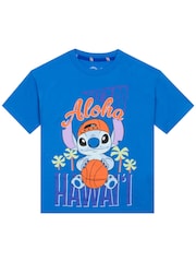 Character Blue Disney Lilo & Stitch Short Pyjamas - Image 7 of 10