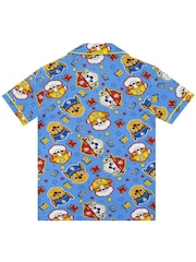 Character Blue PAW Patrol Short Button Up Pyjamas Marshall Chase And Rubble - Image 7 of 9