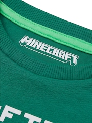 Character Green Minecraft Creeper Short Pyjamas - Image 5 of 9