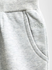 JoJo Maman Bébé White Blue & Navy 3-Pack Joggers - Image 10 of 10
