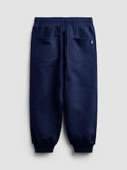 JoJo Maman Bébé White Blue & Navy 3-Pack Joggers - Image 3 of 10