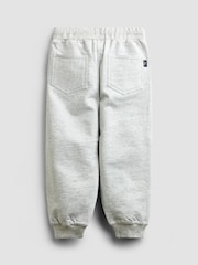 JoJo Maman Bébé White Blue & Navy 3-Pack Joggers - Image 7 of 10