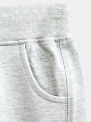JoJo Maman Bébé Grey White & Navy 3-Pack Cargo Joggers - Image 10 of 10