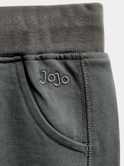 JoJo Maman Bébé Grey White & Navy 3-Pack Cargo Joggers - Image 8 of 10
