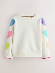 Little Bird by Jools Oliver Rainbow Applique Oversized Sweatshirt - Image 1 of 6