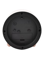 Widdop Blush Metal Case Alarm Clock Light & Snooze - Image 4 of 6