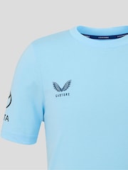 Castore Blue England Cricket Off Pitch T-Shirt - Image 4 of 5