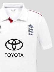 Castore England Cricket Test Replica Ss Shirt - Image 3 of 4