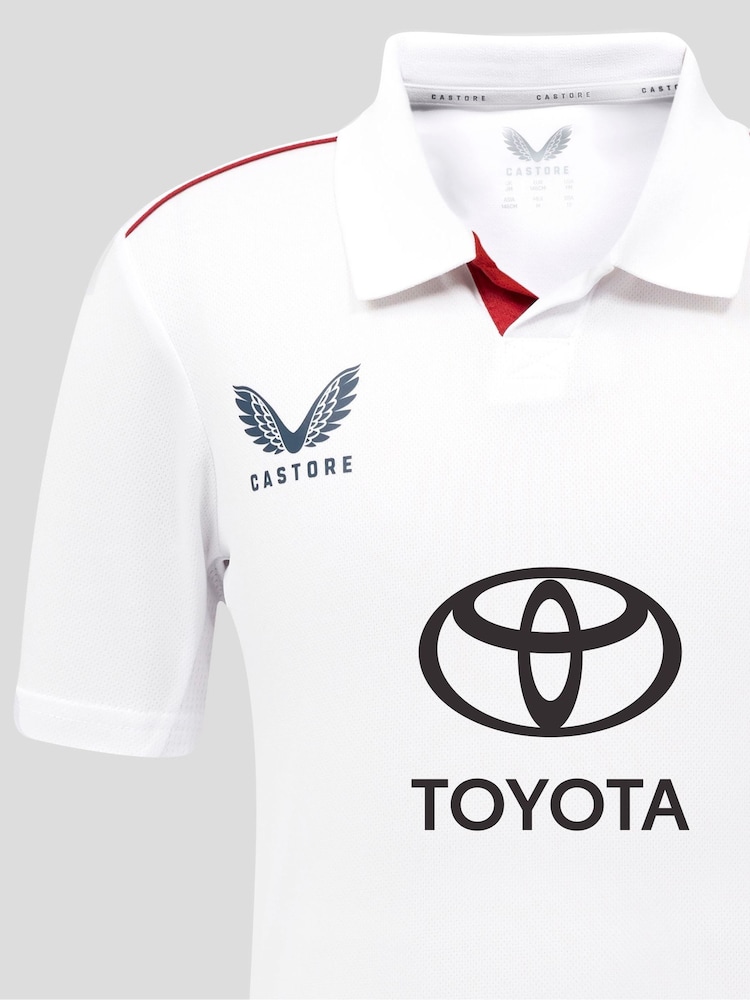 Castore England Cricket Test Replica Ss Shirt - Image 4 of 4