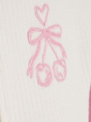 River Island Cream Rib Polo Dress - Image 4 of 4