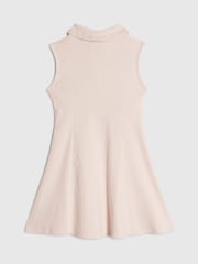 River Island Pink Satin Bow Polo Dress - Image 2 of 4