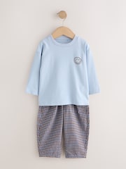 Blue Long Sleeve Top and Trousers Set (3mths-7yrs) - Image 1 of 5