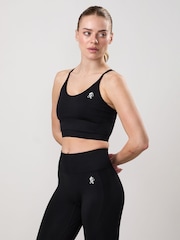 Gym King Black Power Lightweight Seamless Tank - Image 3 of 3