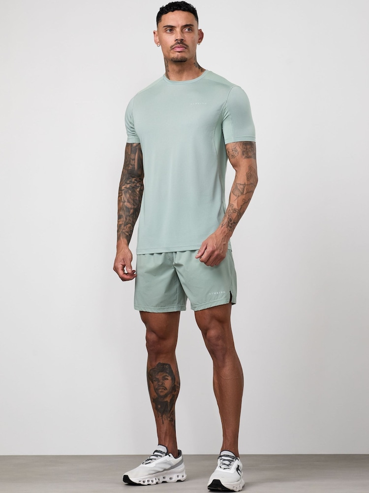 Gym King Grey Energise Shorts - Image 1 of 3