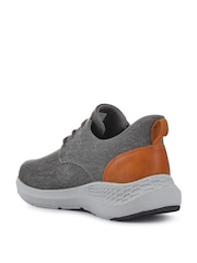 Pavers Grey Wide Fit Lightweight Slip On Trainers - Image 4 of 6