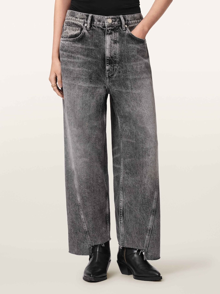 AllSaints Black Fox Jeans - Image 1 of 7