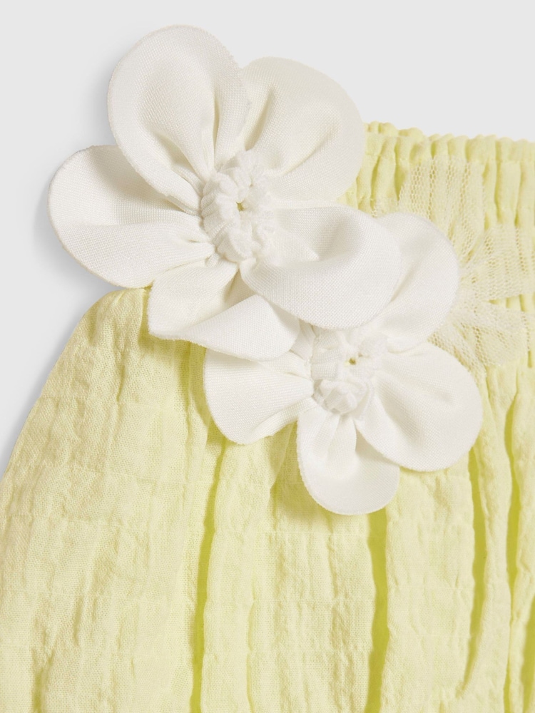 River Island Green Frill Sleeve T-Shirt & Skirt Set - Image 5 of 5 River Island Green Frill Sleeve T-Shirt & Skirt Set - Image 5 of 5