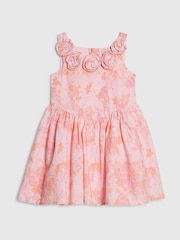 River Island Pink Corsage Floral Dress - Image 1 of 4