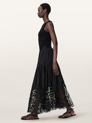 AllSaints Black Femi Skirt - Image 3 of 7