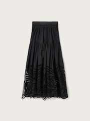 AllSaints Black Femi Skirt - Image 7 of 7