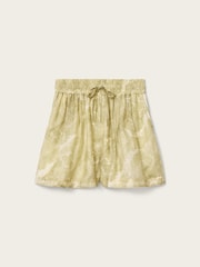 AllSaints Green Isla Shorts - Image 7 of 7