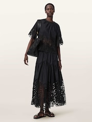 AllSaints Black Femi Top - Image 5 of 6