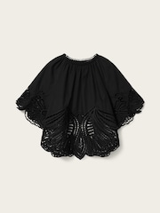 AllSaints Black Femi Top - Image 6 of 6