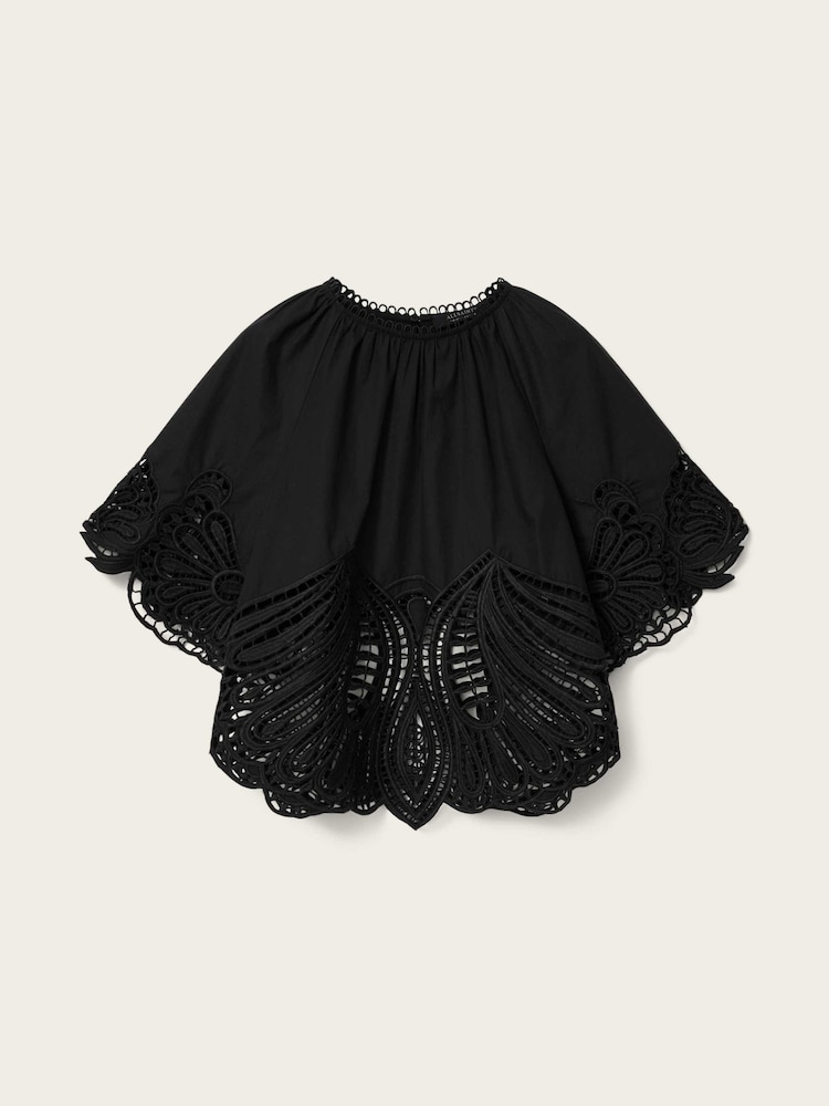 AllSaints Black Femi Top - Image 6 of 6