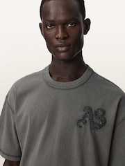 AllSaints Insignia Short Sleeve Crew Neck T-Shirt - Imagen 4 de 7