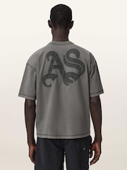 AllSaints Insignia Short Sleeve Crew Neck T-Shirt - Imagen 5 de 7