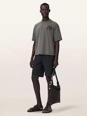 AllSaints Insignia Short Sleeve Crew Neck T-Shirt - Imagen 6 de 7