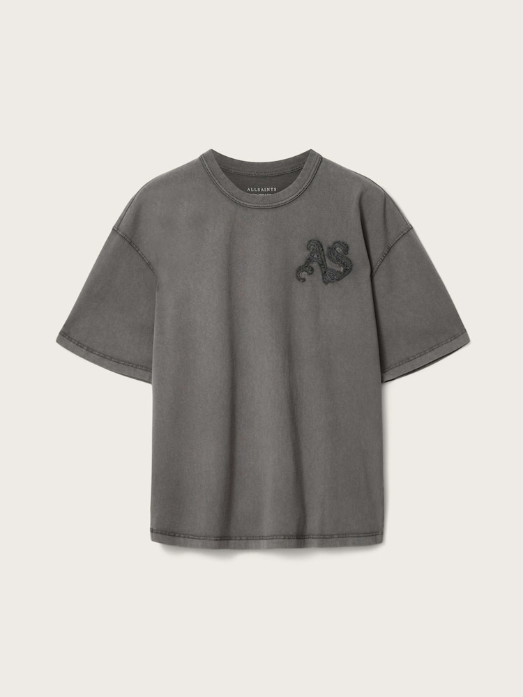 AllSaints Insignia Short Sleeve Crew Neck T-Shirt - Imagen 7 de 7