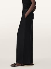 AllSaints Black Charley Trousers - Image 3 of 8