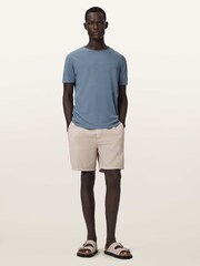 AllSaints Blue Figure Short Sleeve Crew Neck T-Shirt - Image 3 of 6