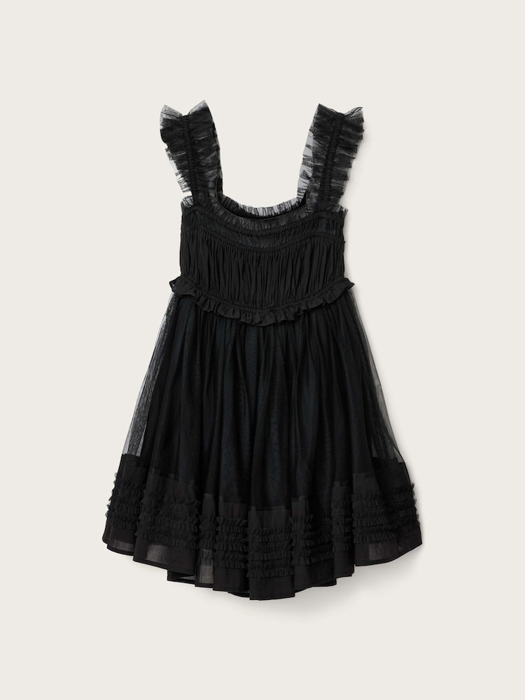 AllSaints Black Angela Dress - Image 6 of 6