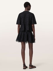 AllSaints Black Lillith Skirt - Image 6 of 7