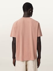 AllSaints Pink Saka Short Sleeve Crew Neck T-Shirt - Image 5 of 7