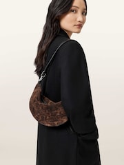 AllSaints Brown Luna Leppo Micro Bag - Image 1 of 7