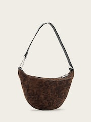 AllSaints Brown Luna Leppo Micro Bag - Image 3 of 7