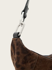 AllSaints Brown Luna Leppo Micro Bag - Image 5 of 7