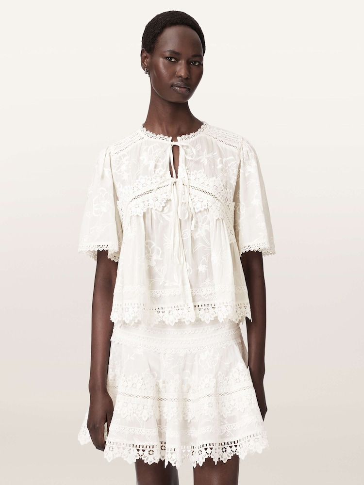 بلوزة Lillith من AllSaints - Image 1 of 6 بلوزة Lillith من AllSaints - Image 1 of 6