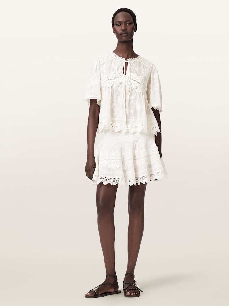 بلوزة Lillith من AllSaints - Image 2 of 6 بلوزة Lillith من AllSaints - Image 2 of 6