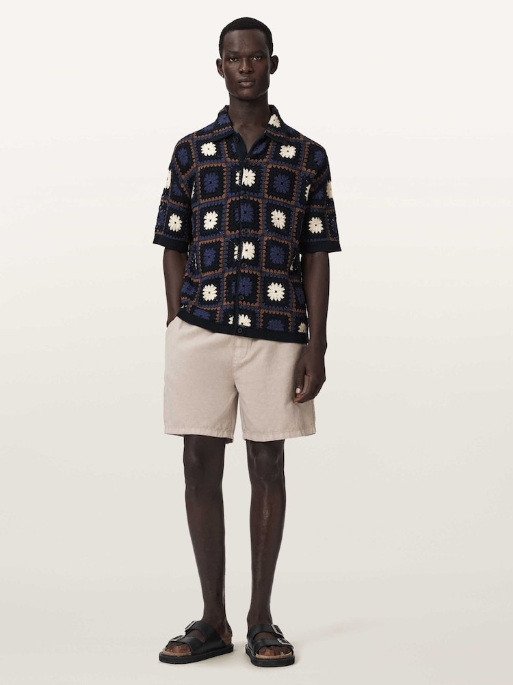 AllSaints Blue Mandon Cardigan - Image 2 of 6