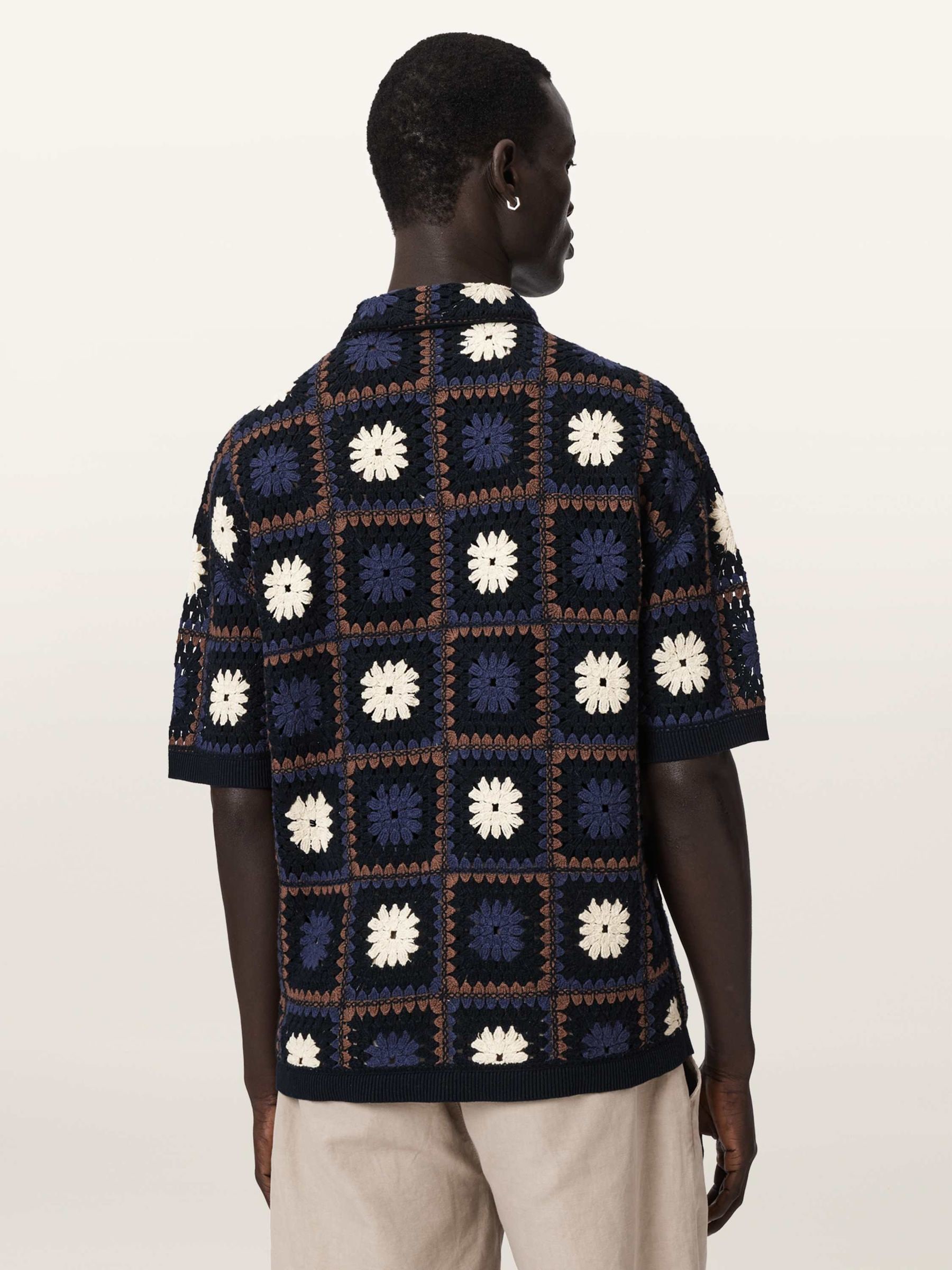 Buy AllSaints Blue Mandon Cardigan from Next USA