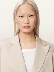 AllSaints Cream Helena Blazer - Image 3 of 7