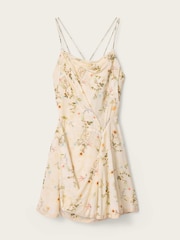 AllSaints White Claire Mini Dress - Image 6 of 6
